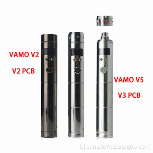 Low-priced variable voltage ecig vamo vv mod new arrival vamo V5